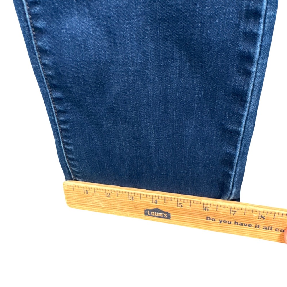New York & Company Soho Bootcut Jeans Women Y2K 6 Tall (28x24) Dark Wash Stretch - Picture 9 of 10